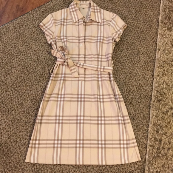 Burberry Dresses & Skirts - BURBERRY Authentic Plaid Tie Dress